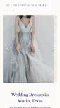 Mobile Screenshot of bluebridalaustin.com
